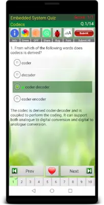 Embedded System Quiz android App screenshot 0
